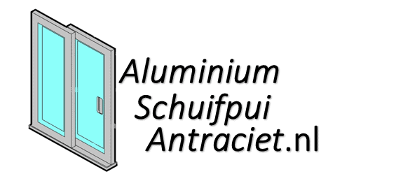 Aluminium Schuifpui Antraciet